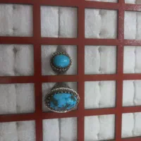 ۲عددانگشترفیروزه نیشابور
