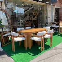 ناهار خوری مدل بیضی جدید|میز و صندلی غذاخوری|رشت, چله خانه|دیوار