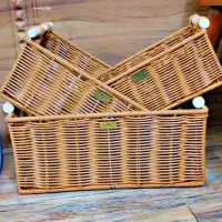 بافت انواع سبد های زیبا|صنایع دستی و سایر لوازم تزئینی|پیر بکران, |دیوار