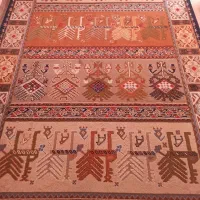 گلیم .فرش .6متری  سالم شسته شده|فرش|کرج, بنیاد|دیوار