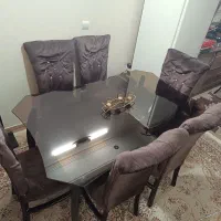 میز و صندلی ناهار خوری ۶ نفره|میز و صندلی غذاخوری|تهران, افسریه شمالی|دیوار