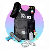 تن‌پوش جلیقه پلیس کودک (ست کامل نقش‌آفرینی)|اسباب‌‌بازی|تهران, پاسداران|دیوار