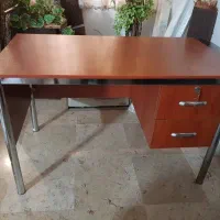 میز اداری تحریر کارمندی مدیریت پایه فلزی