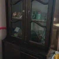 کمد بوفه دار چوبی