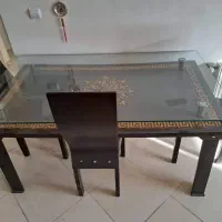 میز ناهارخوری 6 نفره|میز و صندلی غذاخوری|چهارباغ, |دیوار