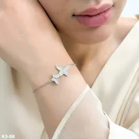 دستبند نقره بدون اجرت مستقیم از کارگاه ۴۱۶۲Kelebek