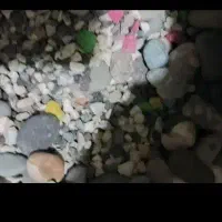 شن  و ماسه رنگی آکواریوم