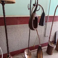 آباژور کنارسالنی دست ساز|چراغ خواب و آباژور|بابل, |دیوار