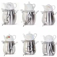 کتری قوری شیرداراستیل سماوری چایساز ارسال