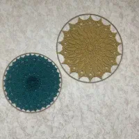 دیوارکوب ماندالایی|صنایع دستی و سایر لوازم تزئینی|اندیمشک, |دیوار
