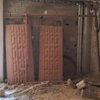 درب سه لنگه  وزن سبک وتیره اماده