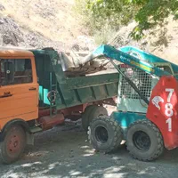 خاکبرداری حمل نخاله مینی لودر توماس خاور کمپرسی