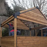 پخش ترمووال تایل ترمو پلای وود فینگرجوینت آلاچیق