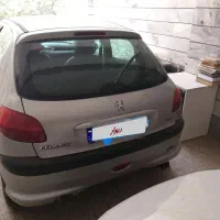 پژو 206 مدل ۱۳۸۶ نقره ای- موتور 1300 سی سی|خودرو سواری و وانت|کرج, شهرک پردیسان|دیوار