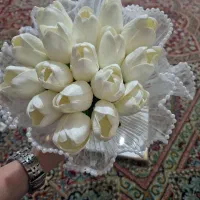 تور عروس باکس بله برون دسته گل عروس|صنایع دستی و سایر لوازم تزئینی|تهران, قاسم‌آباد|دیوار