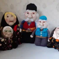 عروسک ننه سرماباآقاجون|صنایع دستی و سایر لوازم تزئینی|کرمانشاه, |دیوار