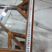 میز جلومبلی فقط ۱۵۰۰ چوب راش تازه ساخت با اینه|مبلمان خانگی و میز عسلی|بندر ترکمن, |دیوار