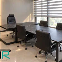نیمست مبل مدرن پایه X کد۳۶۲۱/میز پذیرش بیمارستان