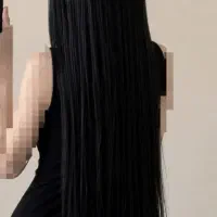 کلاهگیس طبیعی یک متری
