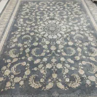 فرش طوسی طلایی