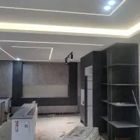 گچ کاری سفیدکاری کناف گچکاری لاین نوری نورپردازی|خدمات پیشه و مهارت|مرودشت, بیست متری بیمارستان|دیوار