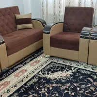 مبل ۷نفره در حد نو|مبلمان خانگی و میز عسلی|بانه, |دیوار