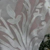 چادر سفید عروس نگینی|لباس|قم, شاه ابراهیم|دیوار