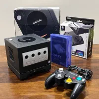 نینتندو گیم کیوب به همراه افزونه گیم بوی