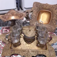 وسایل پذیرازی انتیک برنج