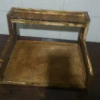 استند کاربردی نظم دهنده اشپزخانه دوطبقه چوبی|آبچکان و نظمدهنده ظروف|تربت جام, بیست متری منبع آب|دیوار