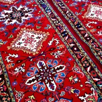 فرش دستبافت کناره بارماخ توخوش هریس اصل ۱۰۲ در ۳۰۲