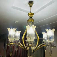 یک جفت سالم و تمیز|لوستر و چراغ آویز|تهران, ازگل|دیوار