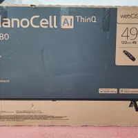 تلوزیون ال جی 4k nano 80 سایز 49 اندونزی