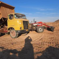 تراکتور بیل دار و ماشین کمپرسی|خدمات حمل و نقل|شیروان (خراسان), |دیوار