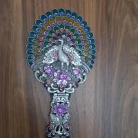 آینه دستی|صنایع دستی و سایر لوازم تزئینی|قم, باجک دو|دیوار