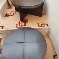 جلومبلی گرد و4تا عسلی|مبلمان خانگی و میز عسلی|نجف‌آباد, جلال آباد|دیوار