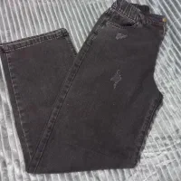 شلوار نیم بگ جین خارجی