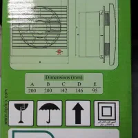 هواکش پانزده|پنکه و تصفیه‌کنندهٔ هوا|قم, در بهشت|دیوار