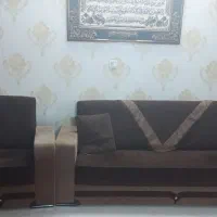 مبل ۱۰ نفره راحتی تخت شو،بسیار محکم و سالم