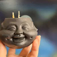 شمع صورتک ۴ طرفه مَهوا|صنایع دستی و سایر لوازم تزئینی|بندرعباس, |دیوار