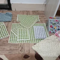 دستگیره و دستمال آشپزخونه