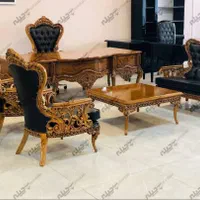 مبلمان اداری تاتلیس میز مدیریت کلاسیک باضمانت کتبی|دفتر کار|تهران, فاطمی|دیوار