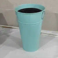 ۱ عدد گلدان فلزی