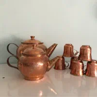 کتری و قوری مسی