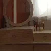 سرویس خواب با آیینه کنسول شیک|تخت و سرویس خواب|گنبد کاووس, |دیوار