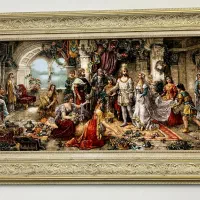 تابلو فرش ماشینی