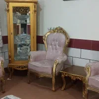 مبلمان ۹ نفره  بوفه و ۳ عدد عسلی