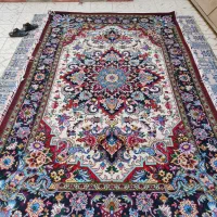 فرش سالاری یک جفت 6 متری دست بافت اعلا،