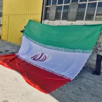 پرچم ایران ابر پرچم دستی اهتزاز