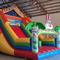 قصربادی سرسره بادی۸*۵ارتفاع ۷/۵۰مدلهای مختلف تولید